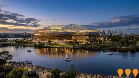 AI impression: Optus Stadium (Perth Stadium), Sports & Recreation