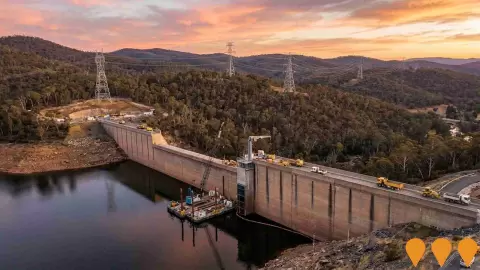 AI impression: Snowy 2.0 Pumped Hydro Project, Energy