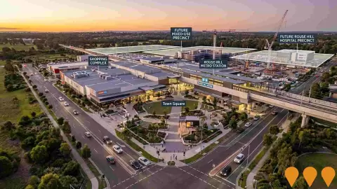 AI impression: Rouse Hill Town Centre Expansion, Retail