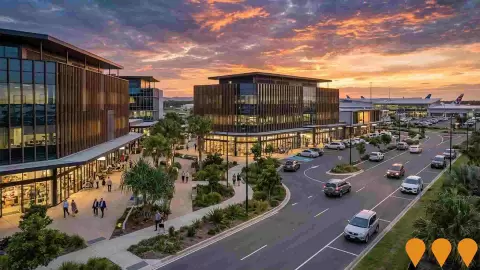 AI impression: Milton Precinct, Business Parks & Technology Hubs