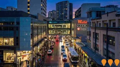 AI impression: Westfield Bondi Junction, Retail