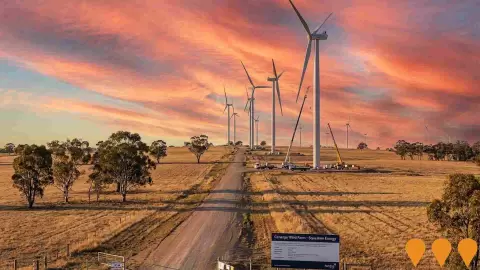 AI impression: Conargo Wind Farm, Energy
