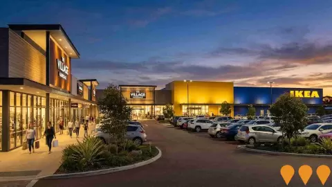 AI impression: The Village Harrisdale, Retail