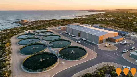 AI impression: CH4 Global Asparagopsis Seaweed EcoPark, Ports, Marinas, Fisheries & Aquaculture