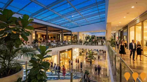 AI impression: Claremont Quarter Shopping Centre, Retail
