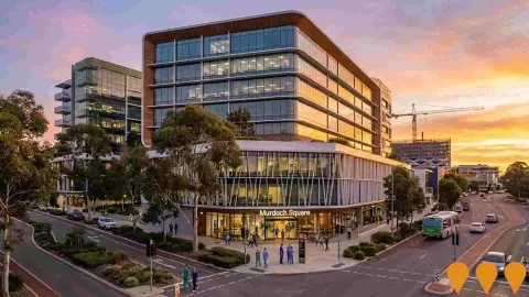 AI impression: Murdoch Health and Knowledge Precinct, Communities, Precincts & Urban Renewal