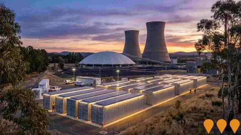 AI impression: Wallerawang 9 Battery Energy Storage System, Energy