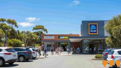 AI impression: Secret Harbour Square Shopping Centre Redevelopment, Retail