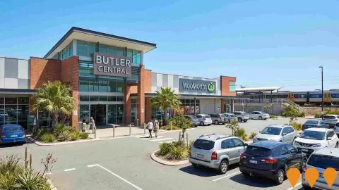 AI impression: Butler Central Shopping Centre, Retail