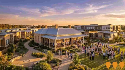 AI impression: Gold Creek Homestead Precinct, Health & Medical