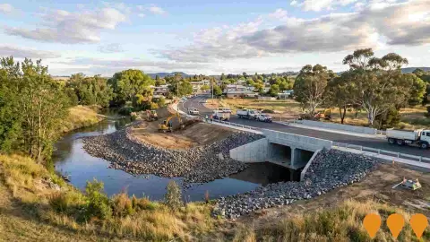 AI impression: Bungendore Overflow Channel, Environmental & Disaster Management