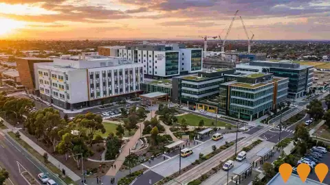 AI impression: Sunshine Health, Wellbeing and Education Precinct, Communities, Precincts & Urban Renewal