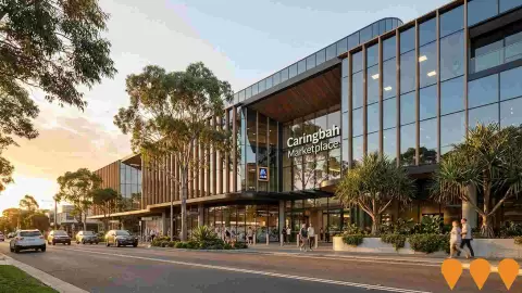 AI impression: Caringbah Marketplace Redevelopment, Retail