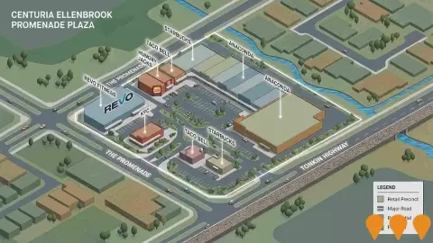 AI impression: Centuria Ellenbrook Promenade Plaza, Retail