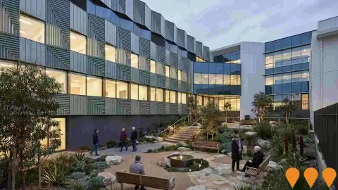 AI impression: Angliss Hospital Expansion, Health & Medical