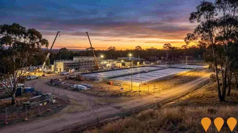 AI impression: Lower Molonglo Water Quality Control Centre Bioreactor Upgrade, Environmental & Disaster Management