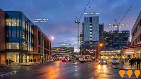 AI impression: Launceston General Hospital Redevelopment, Social Infrastructure