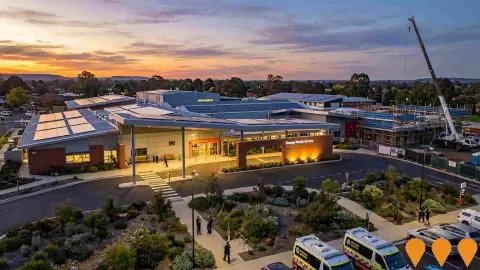 AI impression: Orange Health Service Redevelopment, Health & Medical