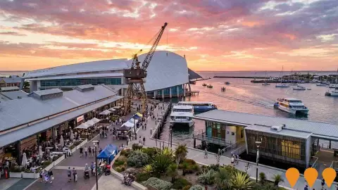 AI impression: Victoria Quay Revitalisation, Communities, Precincts & Urban Renewal