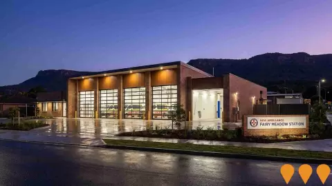 AI impression: Fairy Meadow Ambulance Station, Health & Medical