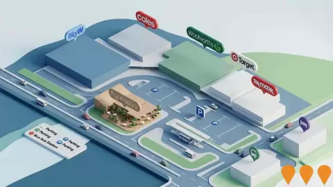 AI impression: Brookside Shopping Centre Redevelopment, Retail