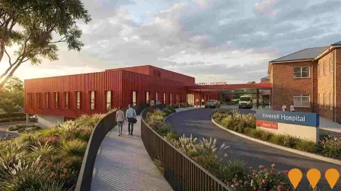 AI impression: Inverell Hospital Redevelopment, Health & Medical