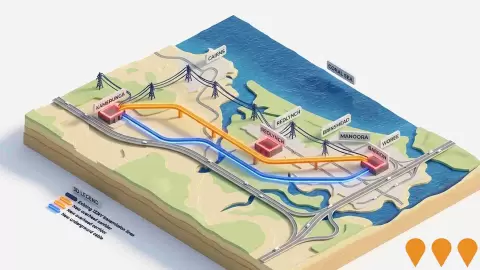 AI impression: Kamerunga to Woree Transmission Line Replacement Project, Energy