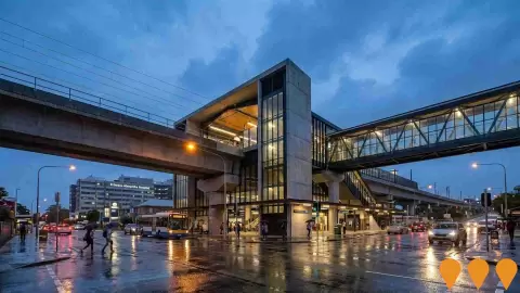AI impression: Cross River Rail - Boggo Road Station, Transport & Logistics