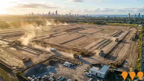 AI impression: SkyRidge Living Estate, Communities, Precincts & Urban Renewal