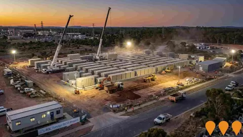 AI impression: Tomago Battery Energy Storage System (BESS), Energy
