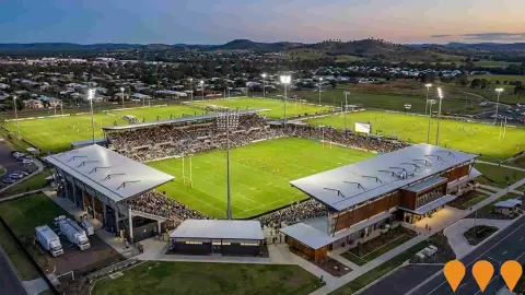 AI impression: Harvey Road Sports and Events Precinct, Sports & Recreation