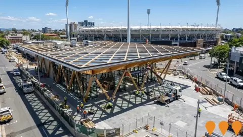 AI impression: Cross River Rail - Woolloongabba Station, Transport & Logistics