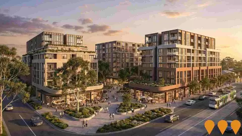 AI impression: Flemington Green, Communities