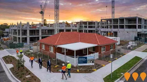 AI impression: Akuna Street Mixed-Use Development, Communities