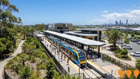 AI impression: Cross River Rail - New Gold Coast Stations, Transport & Logistics