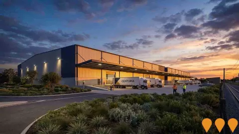 AI impression: Centuria Canning Vale Industrial Development, Transport & Logistics