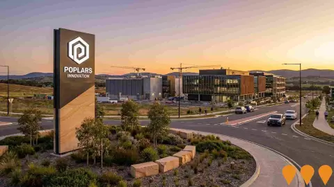 AI impression: Poplars Innovation Precinct, Business Parks & Technology Hubs