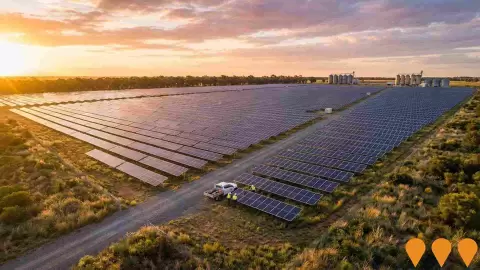 AI impression: West Wyalong Solar Farm, Energy
