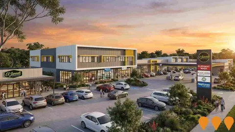 AI impression: Cranebrook Retail Development, Retail