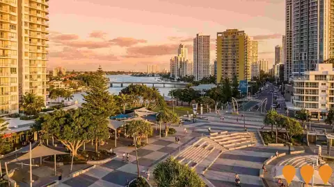 AI impression: Surfers Paradise Revitalisation, Commercial & Industrial