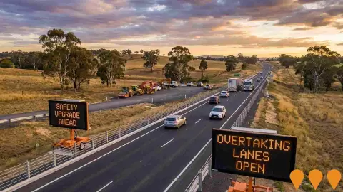 AI impression: Mitchell Highway Safety Upgrade - Bathurst to Orange, Transport & Logistics
