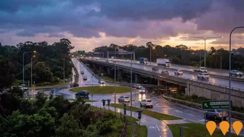 AI impression: Pacific Highway Banora Point Upgrade, Transport & Logistics