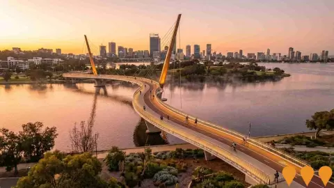 AI impression: Boorloo Bridge (Causeway Pedestrian and Cyclist Bridges), Transport & Logistics