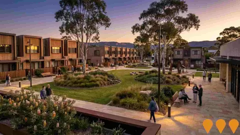 AI impression: Blaxland Town Centre Upgrade, Communities, Precincts & Urban Renewal