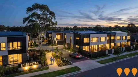 AI impression: Essentia Smart Townhomes, Residential Development