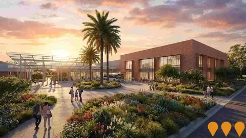 AI impression: Enfield Aquatic Centre Redevelopment and Library Pod, Sports & Recreation
