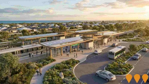 AI impression: Gordon Road Future Rail Station, Transport & Logistics