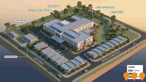 AI impression: Health Precinct Development West Kempsey, Commercial & Industrial