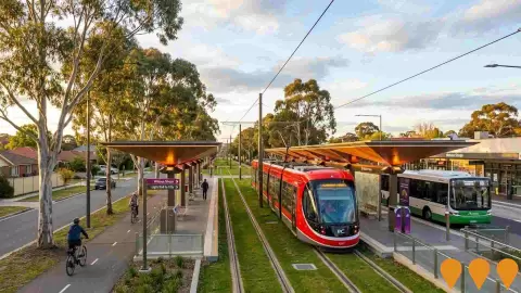 AI impression: Light Rail Stage 2B: Commonwealth Park to Woden, Transport & Logistics