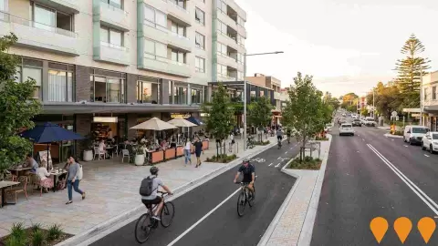 AI impression: Curlewis St Streetscape Upgrade, Communities, Precincts & Urban Renewal